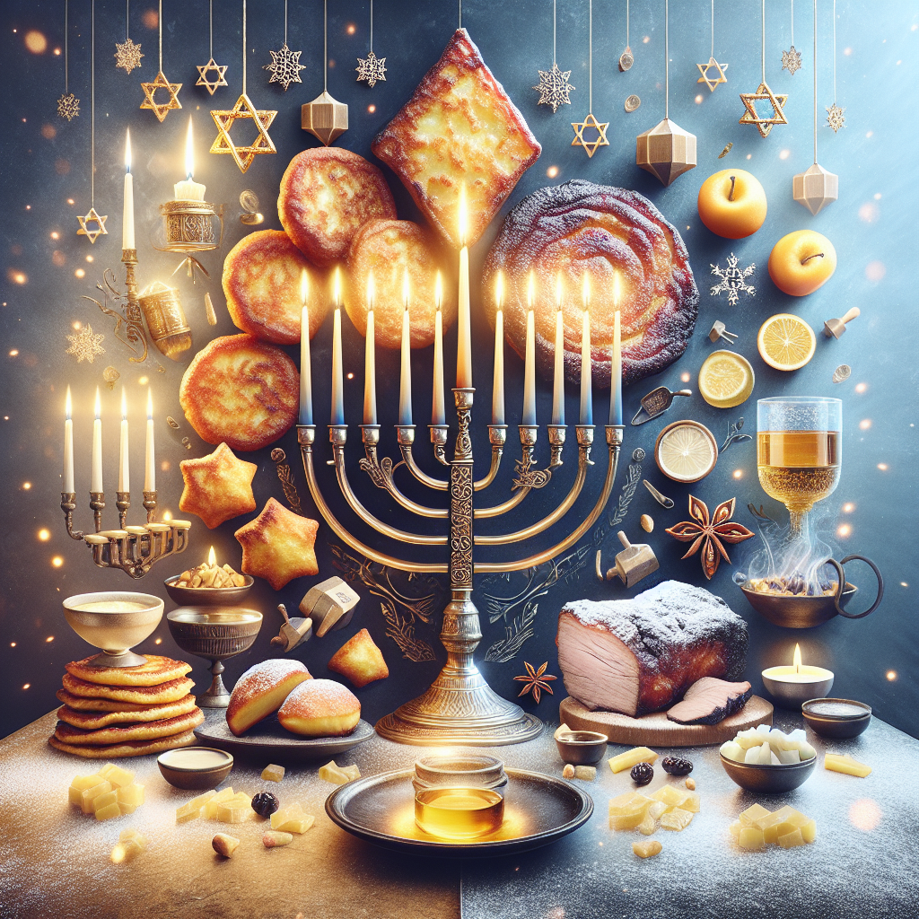 A Culinary Journey Through Hanukkah: Exploring Traditional Foods of the Festival of Lights